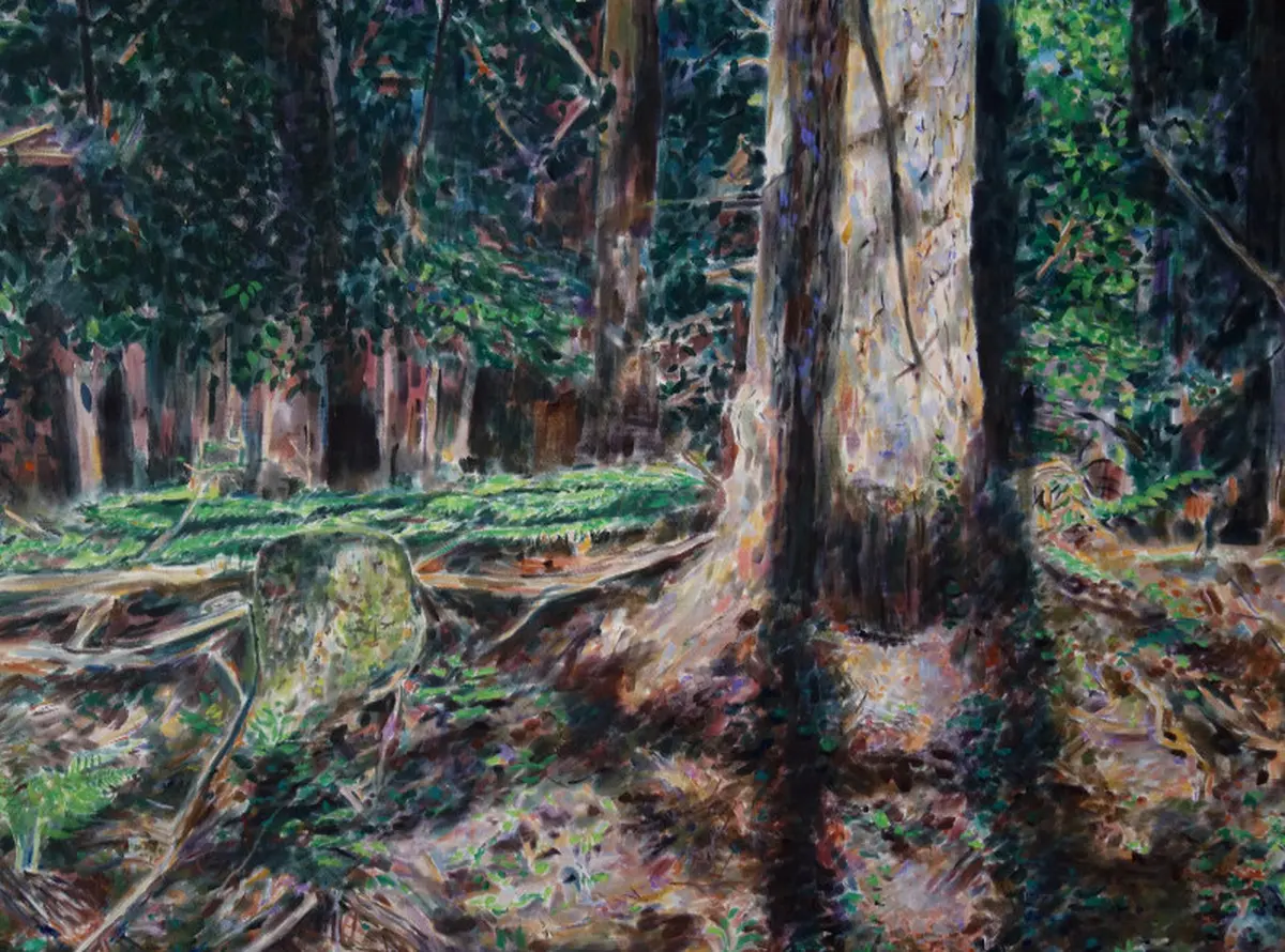 Exposition Sous bois d'Yves Belorvey