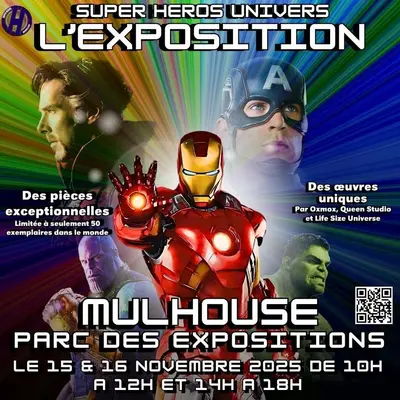 Exposition Super Héros à Mulhouse
