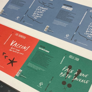 Exposition sur la collection de livres Carnets Parallèles