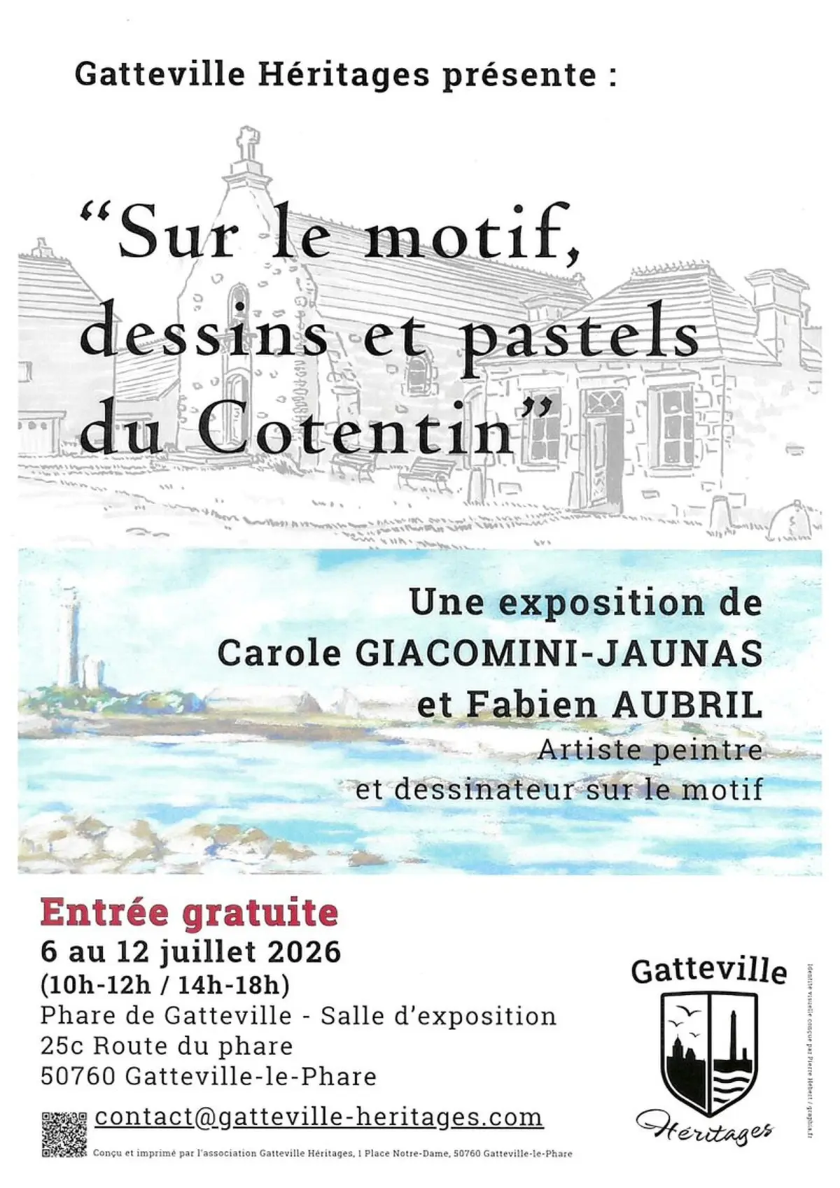Exposition Sur le motif, dessins et pastels du Cotentin