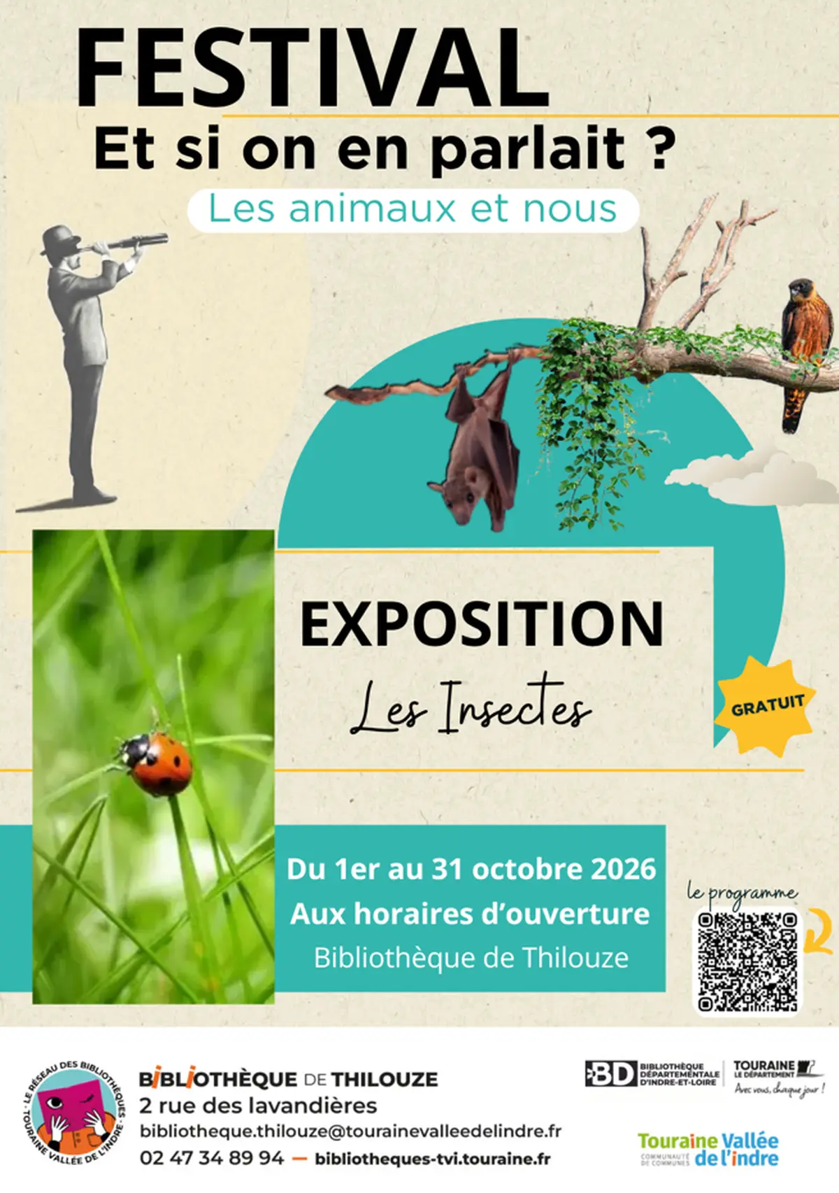 Exposition sur les insectes