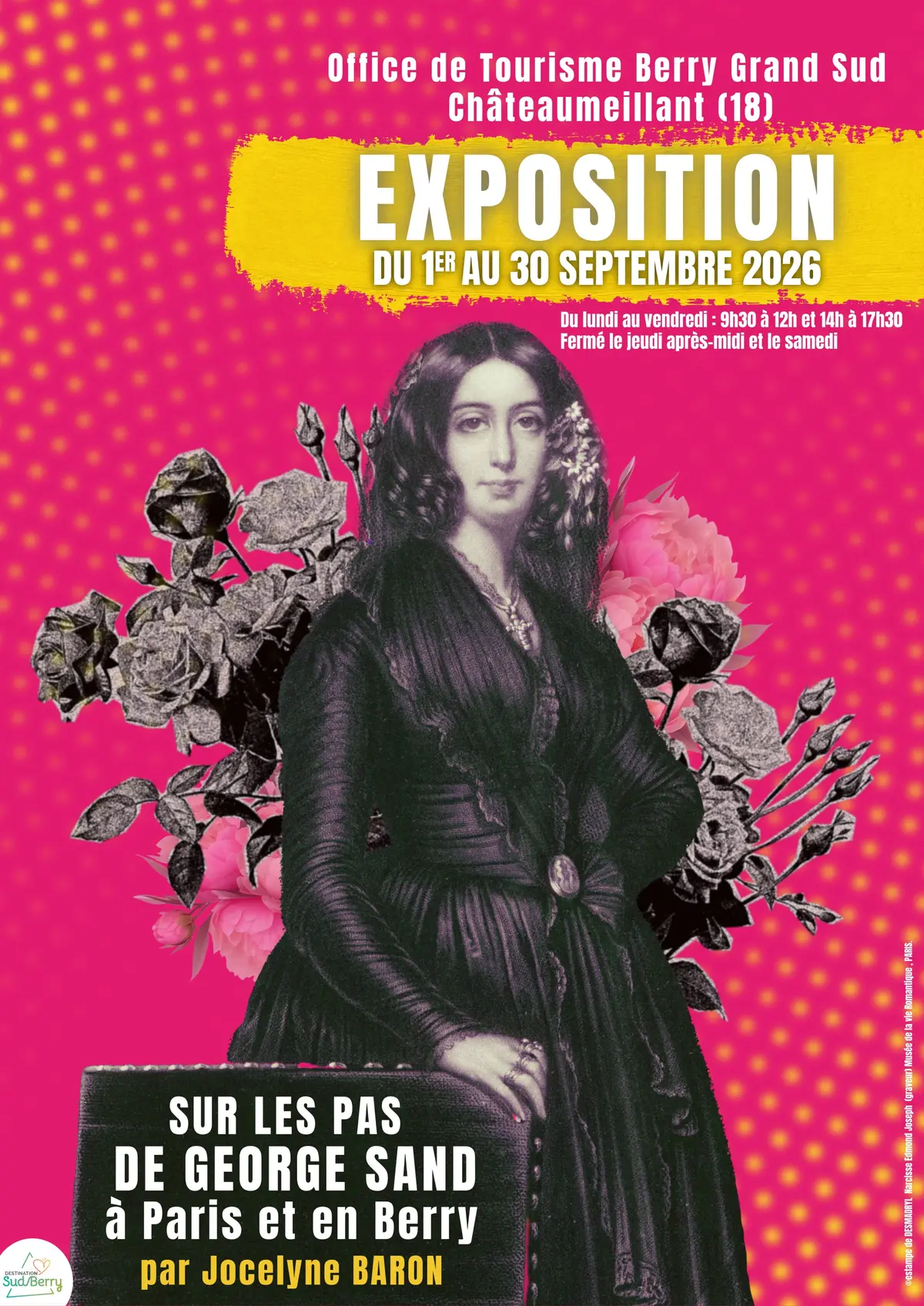 Exposition Sur les pas de George Sand à Paris et en Berry