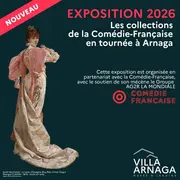 Exposition temporaire 2026 Les collections de la Comédie Française en tournée à Arnaga