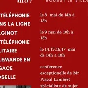 Exposition temporaire à la Maison Forte