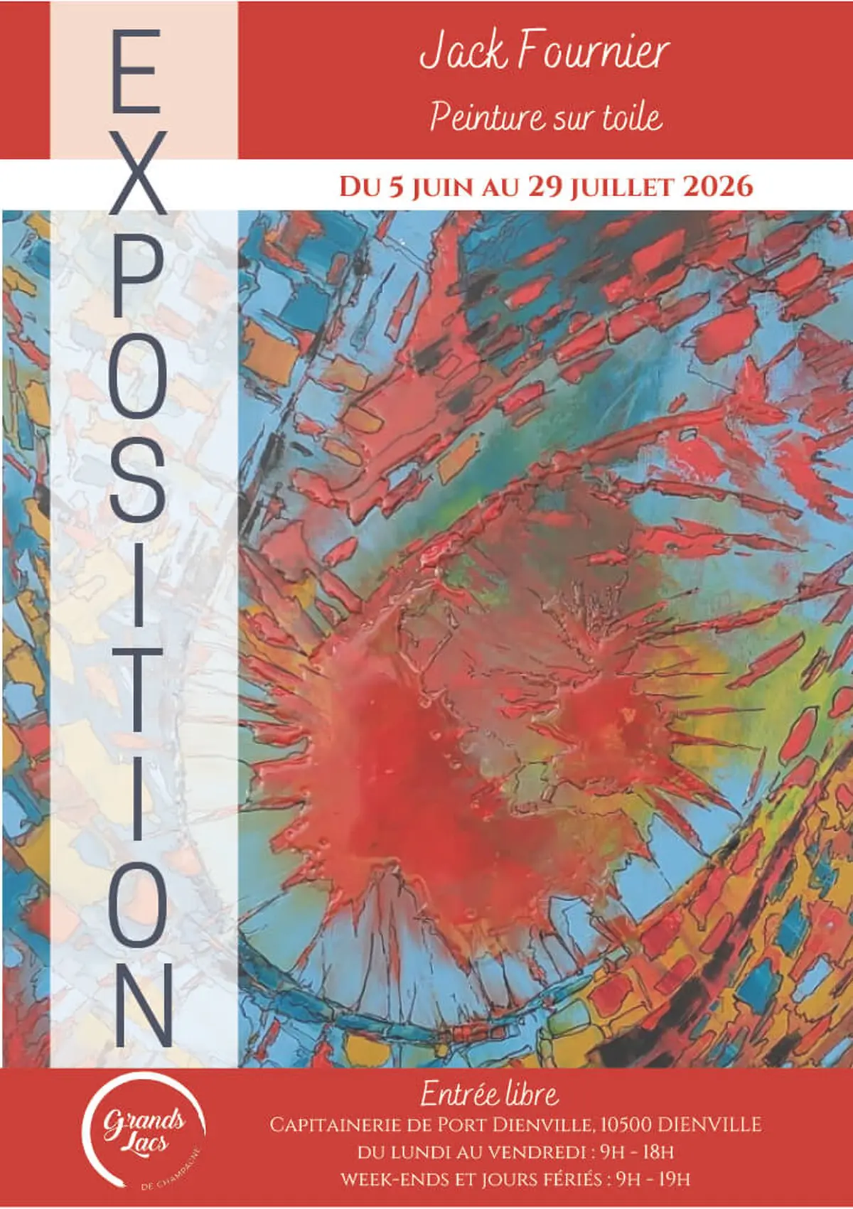 Exposition temporaire avec Jack Fournier