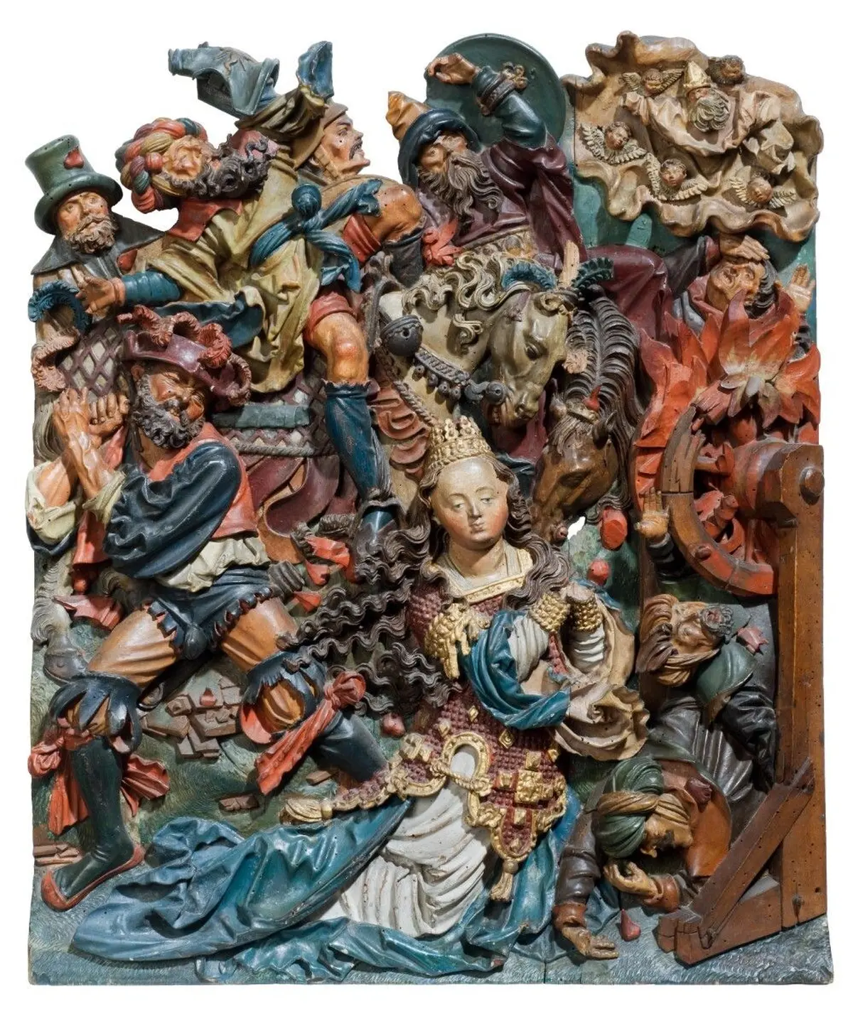 Anonyme, Martyre de sainte Catherine, vers 1520, Musée Unterlinden / Christian Kempf