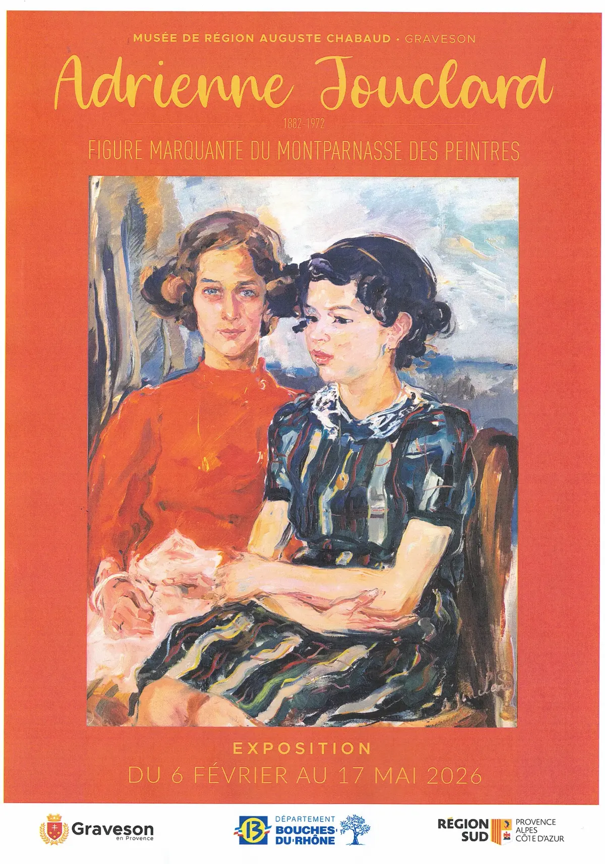 Exposition Temporaire du Musée Auguste Chabaud :  Adrienne JOUCLARD