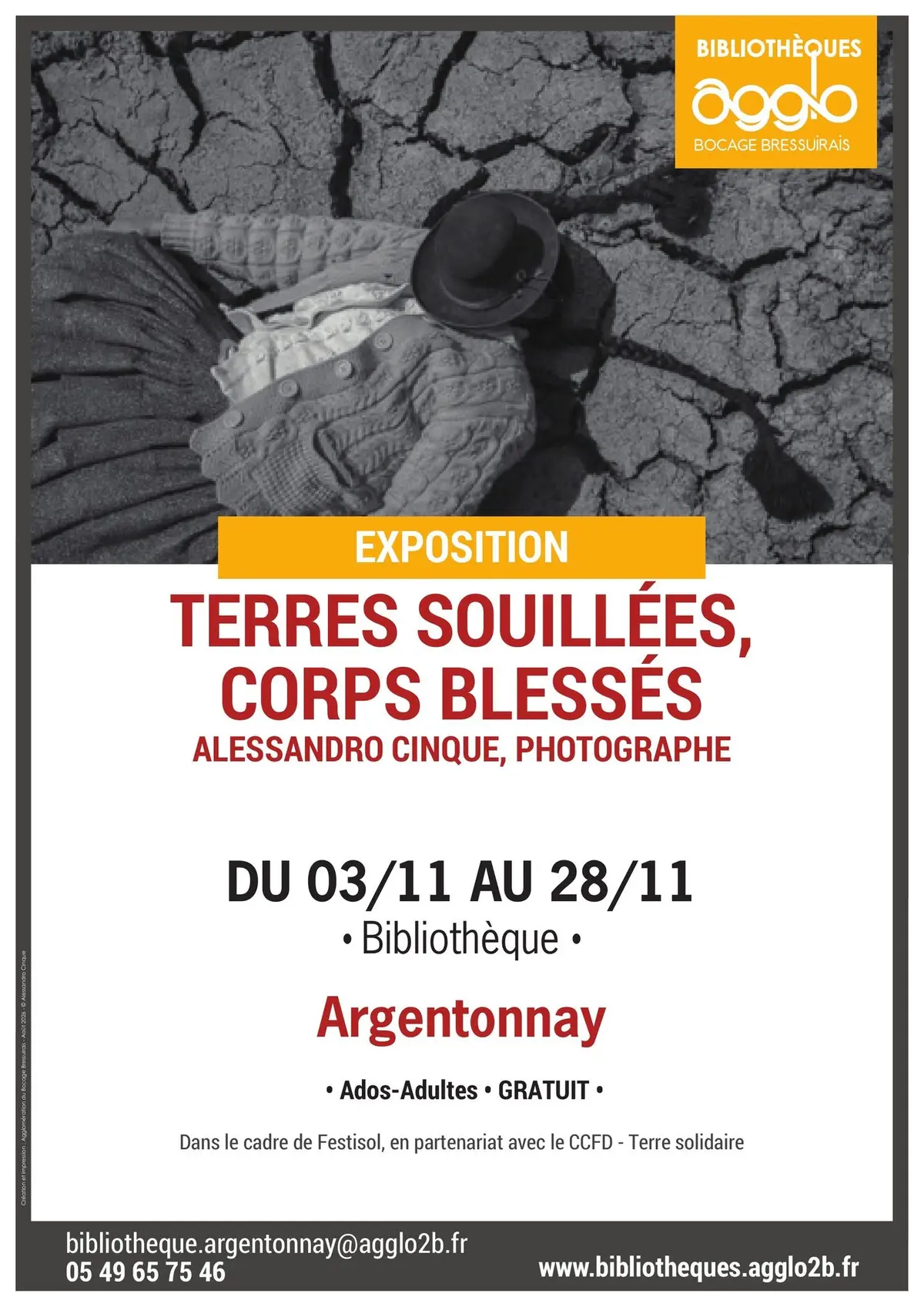 Exposition - Terres souillées, corps blessés