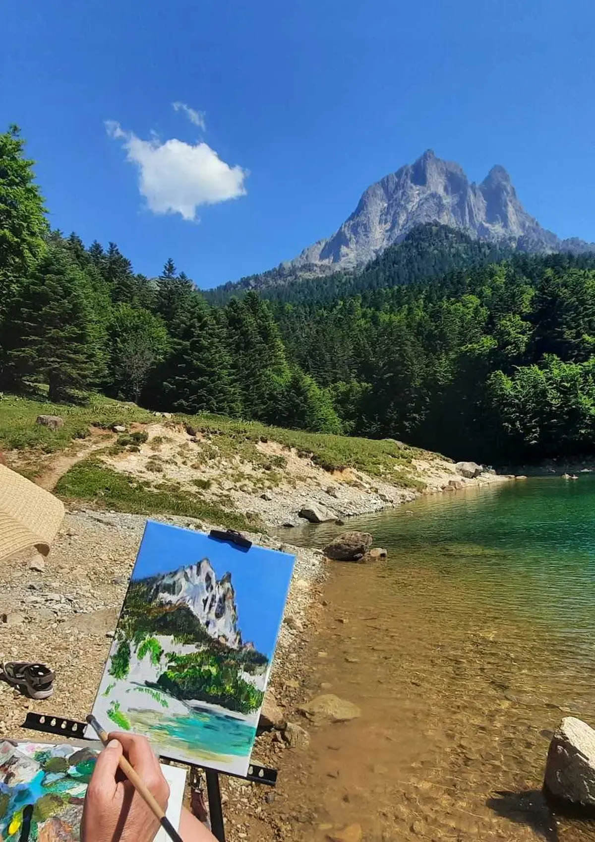Exposition : Toiles de l'Atelier Dessiner à Pau