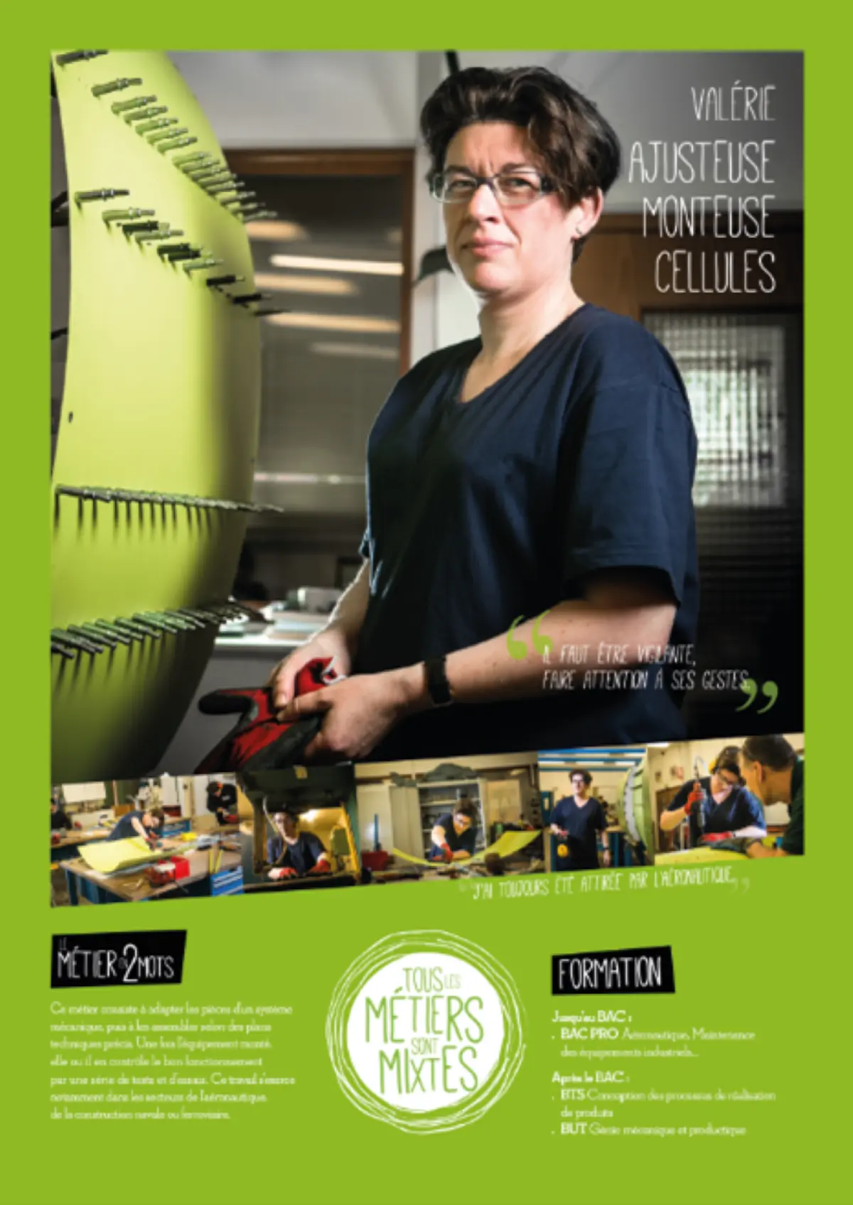 Exposition : Tous les métiers sont mixtes