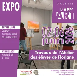 Exposition : travaux de l'atelier des élèves de Floriane Virgo