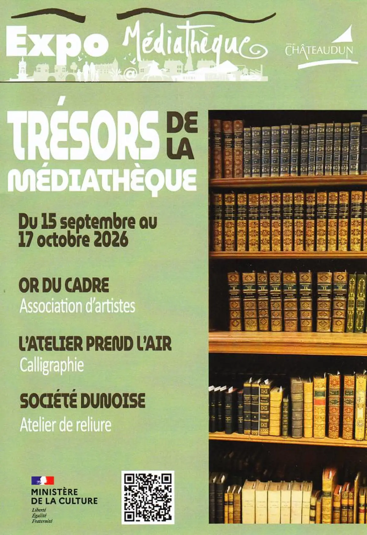 Exposition : Trésors de la Médiathèque