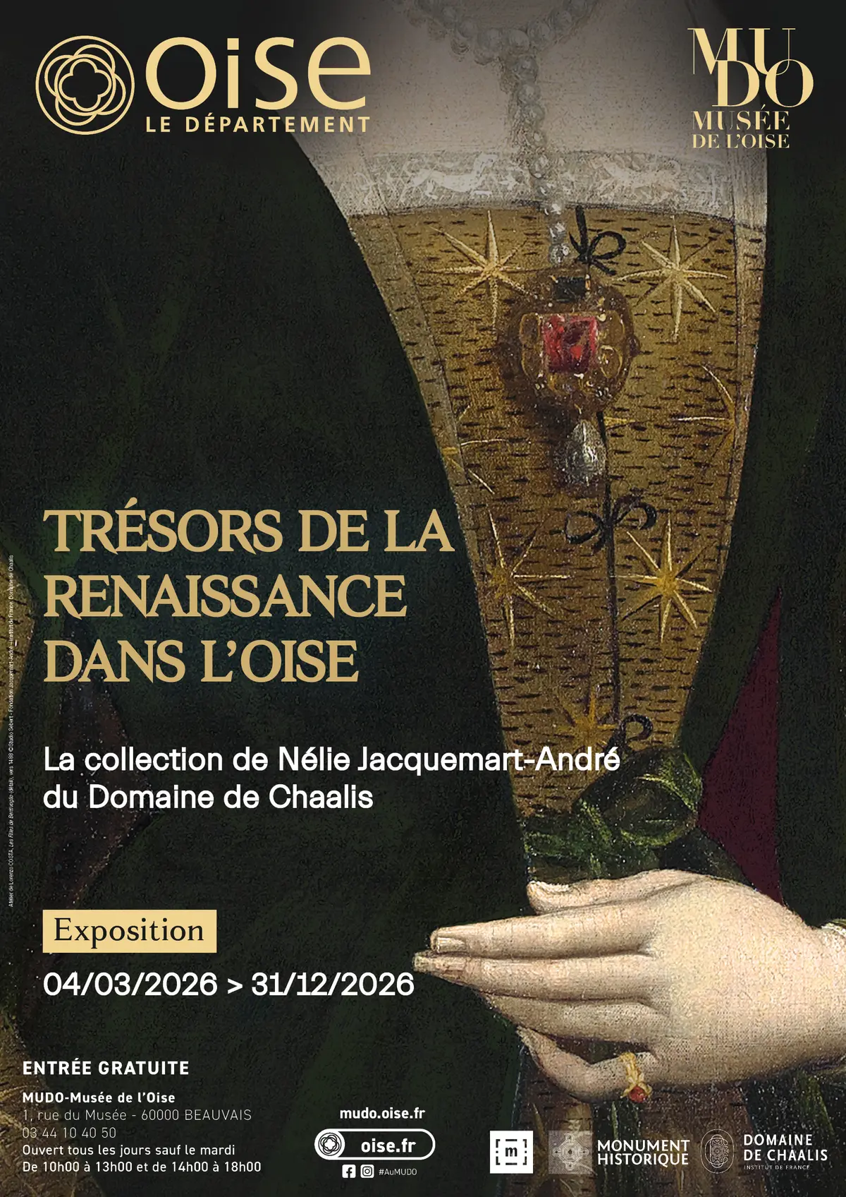 Exposition Trésors de la Renaissance dans l'Oise