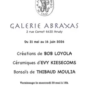 Exposition : Trois regards sur la matière - Bob Loyola, Evy Kiesecoms, Thibaud Moulia