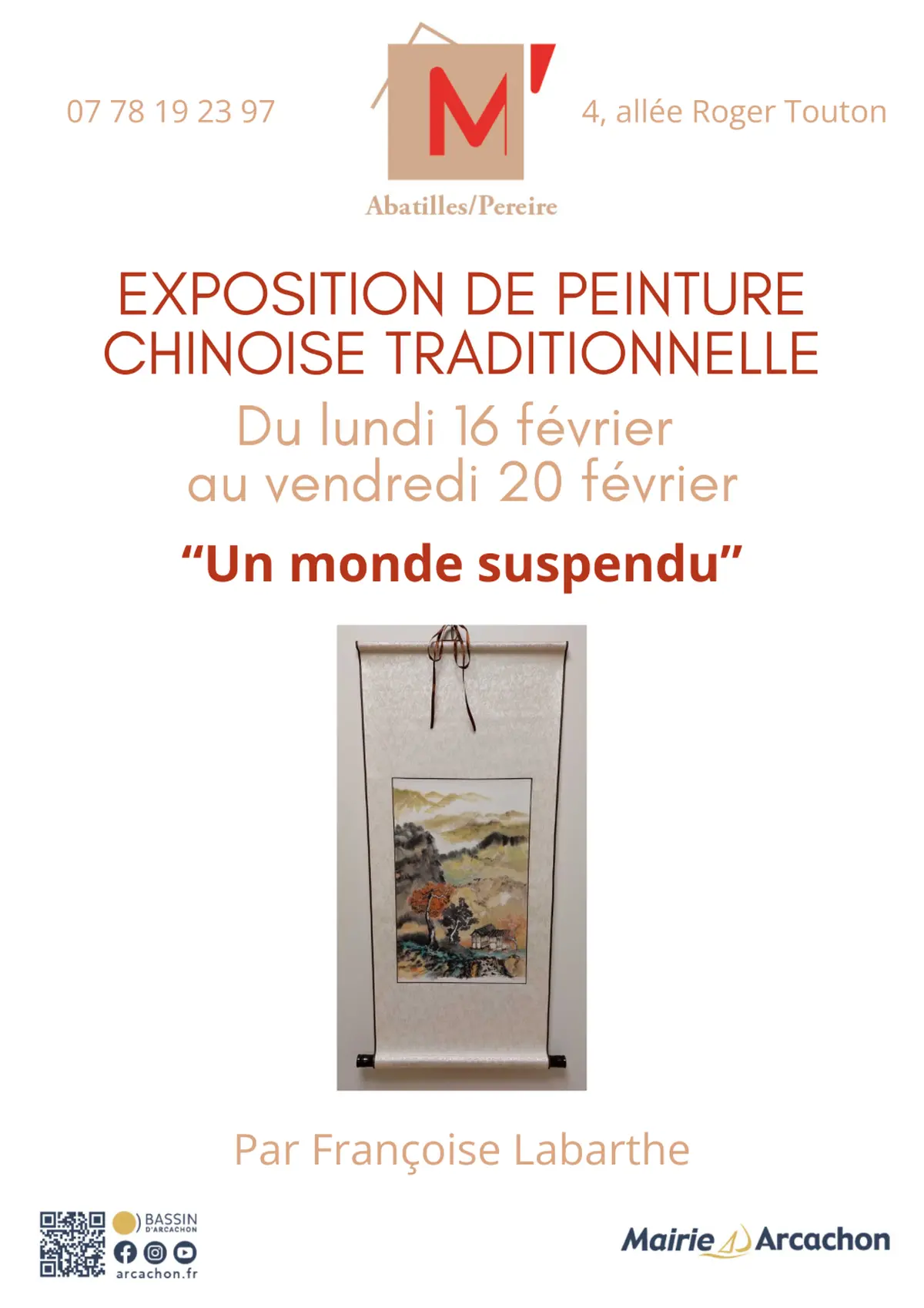 Exposition  Un Monde Suspendu - M' Les Abatilles / Pereire