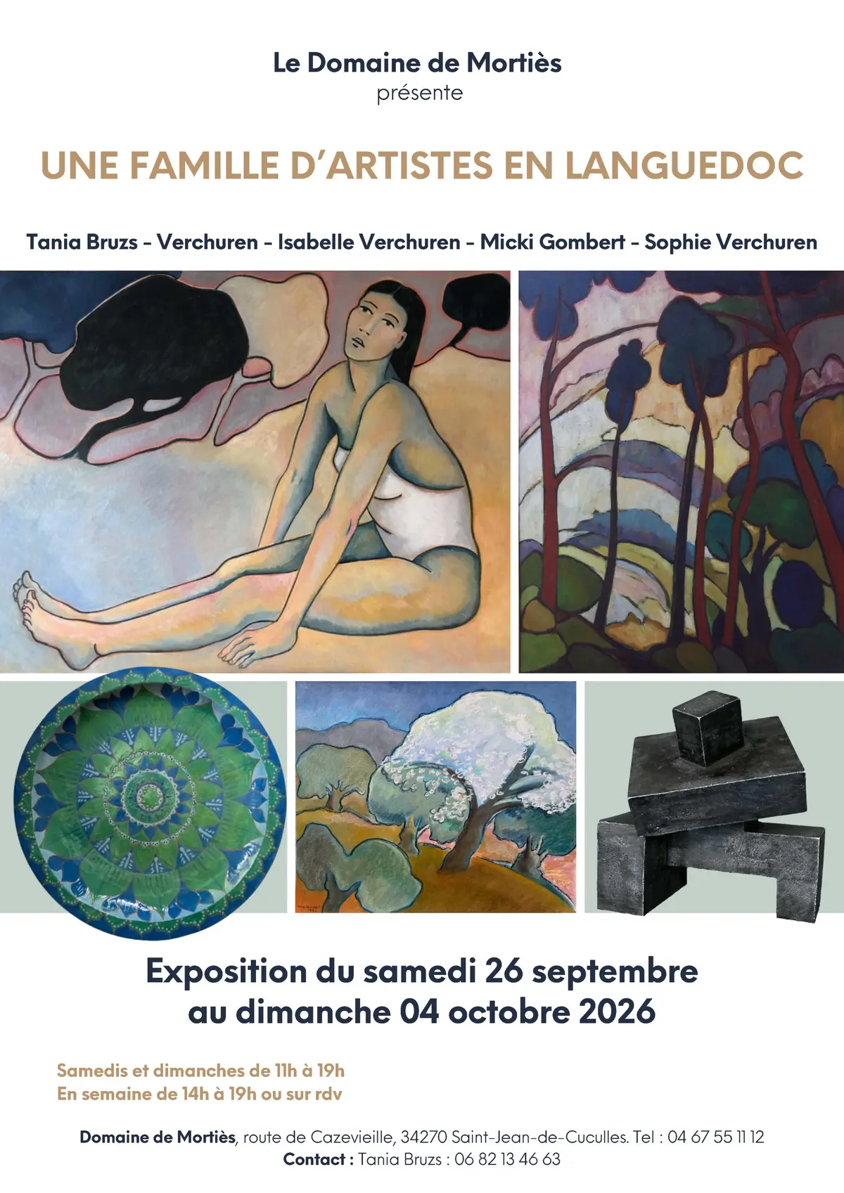 Exposition Une famille d’artistes en Languedoc