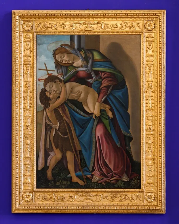 Exposition Une oeuvre de l'atelier de Boticelli à Chambord