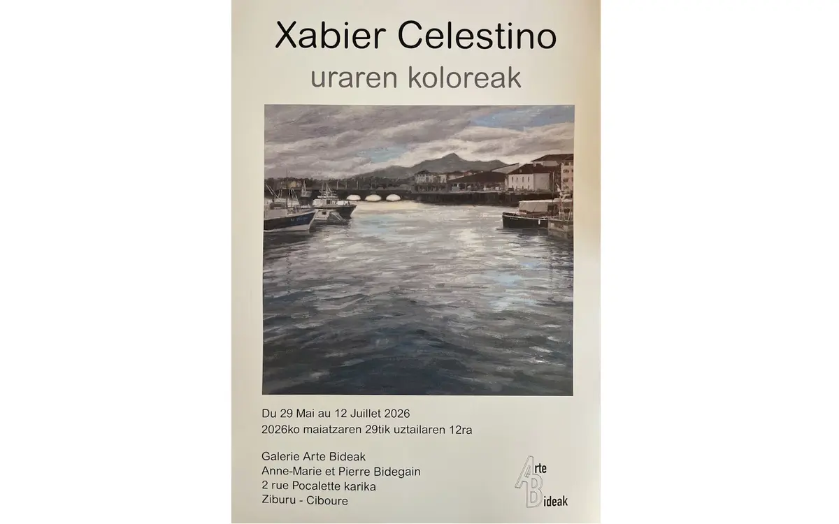 Exposition : Uraren koloreak de Xabier Celestino