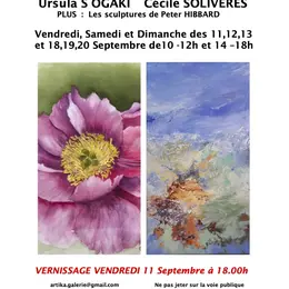 Exposition Ursula S OGAKI et Cécile SOLIVERES