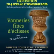 Exposition Vanneries fines d’éclisse - Espace culturel osier vannerie