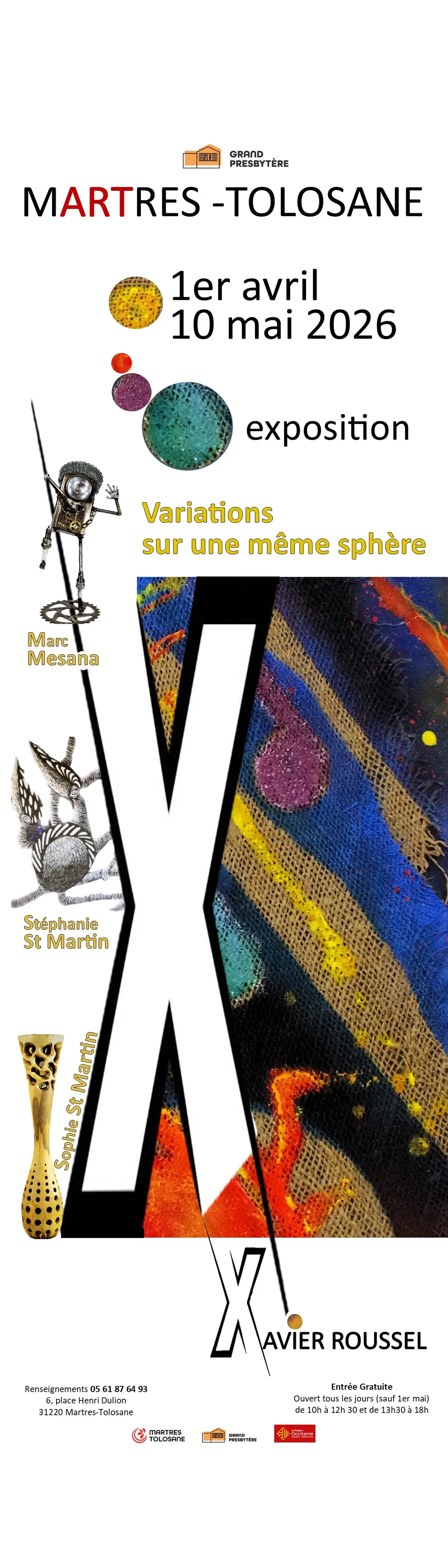 Exposition « Variations Sur Un Même Sphère »