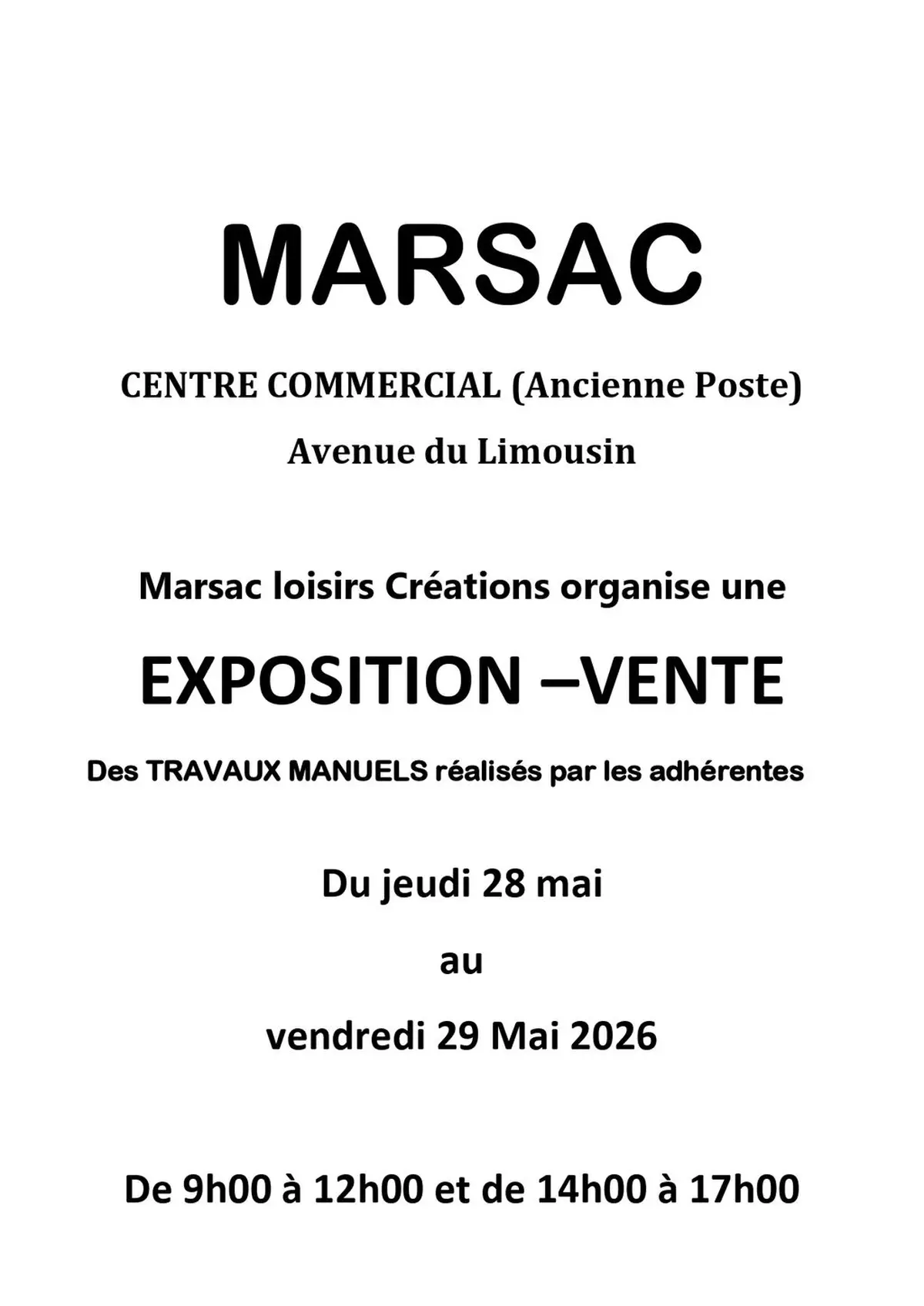 Exposition Vente