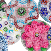 Exposition Vente Presse-papiers - Opalines - Verrerie