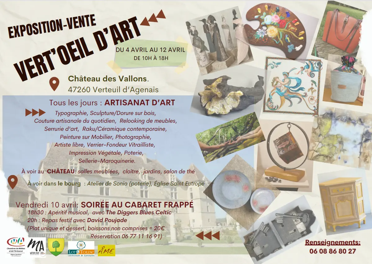 Exposition - Vente Vert'oeil d'art