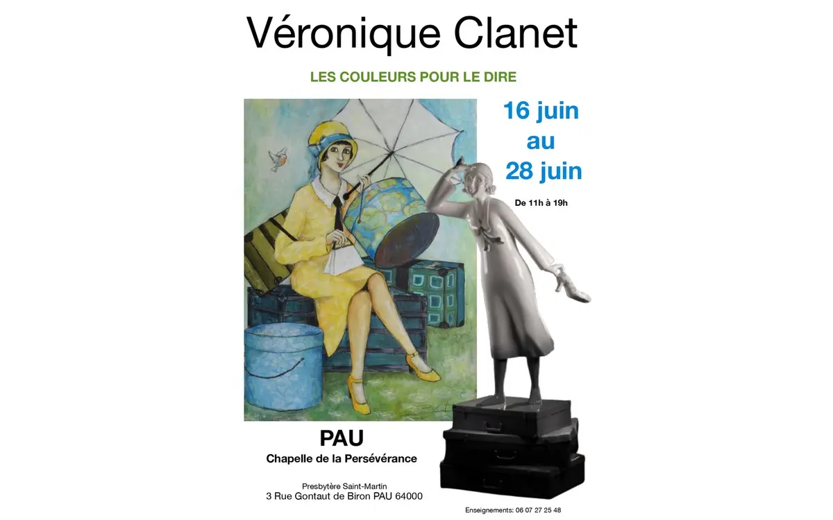 Exposition: Véronique Clanet - Les couleurs pour le dire