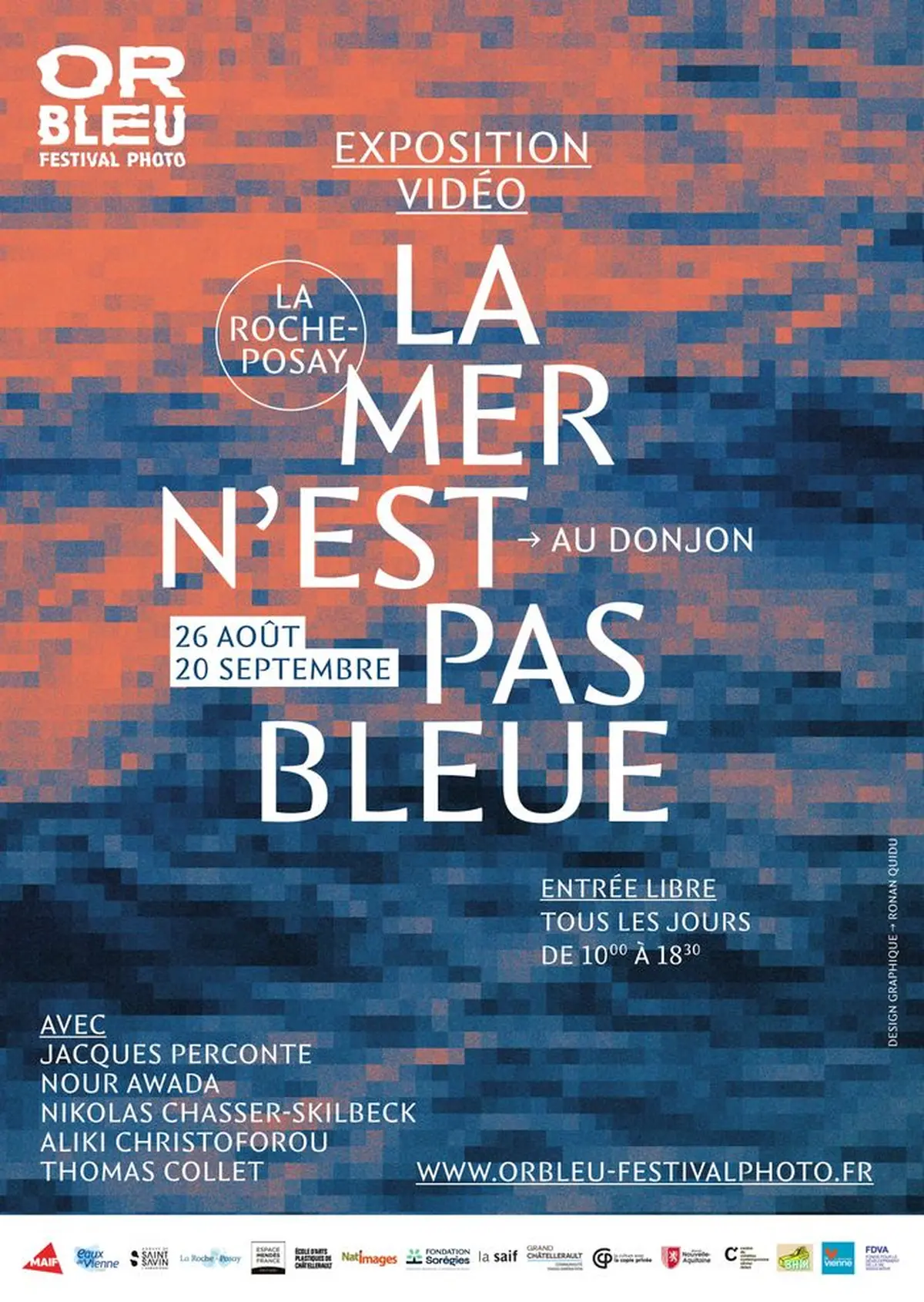 Exposition Vidéo « La Mer N’est Pas Bleue »