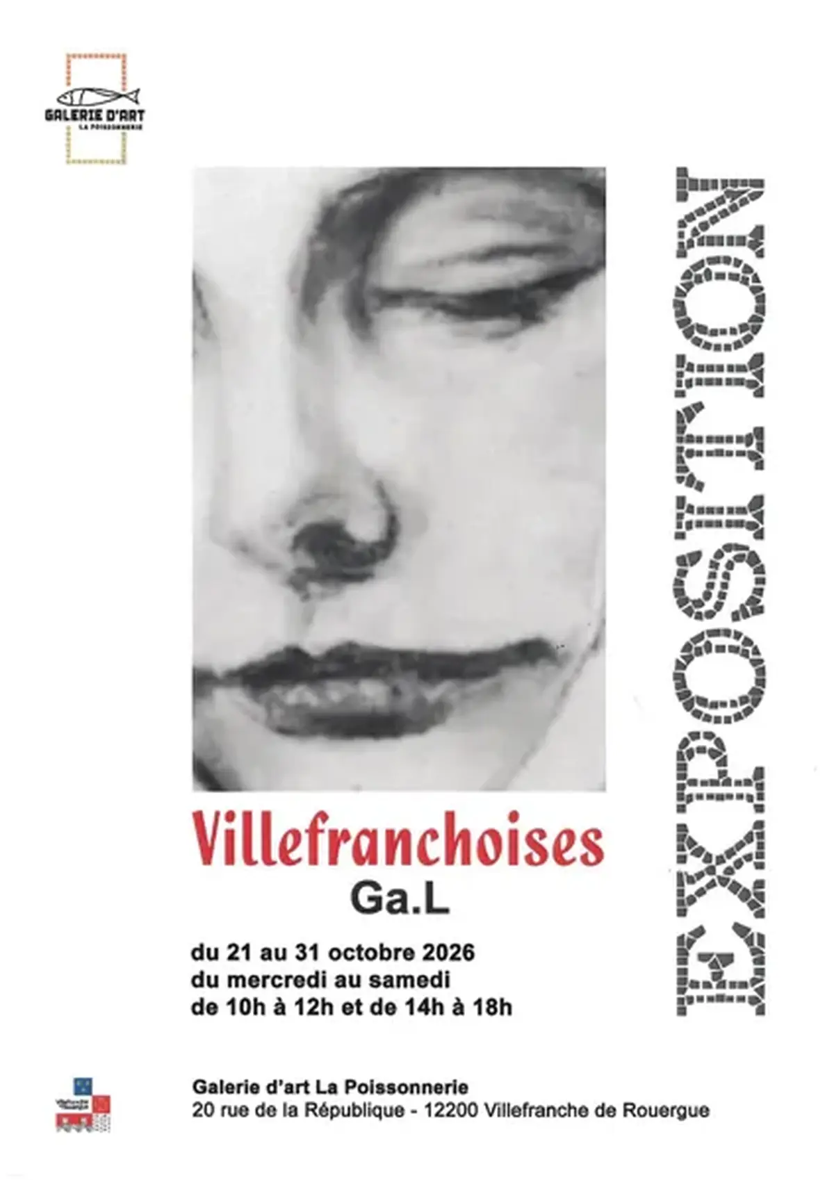 Exposition Villefranchoises à la Galerie d'art la Poissonnerie