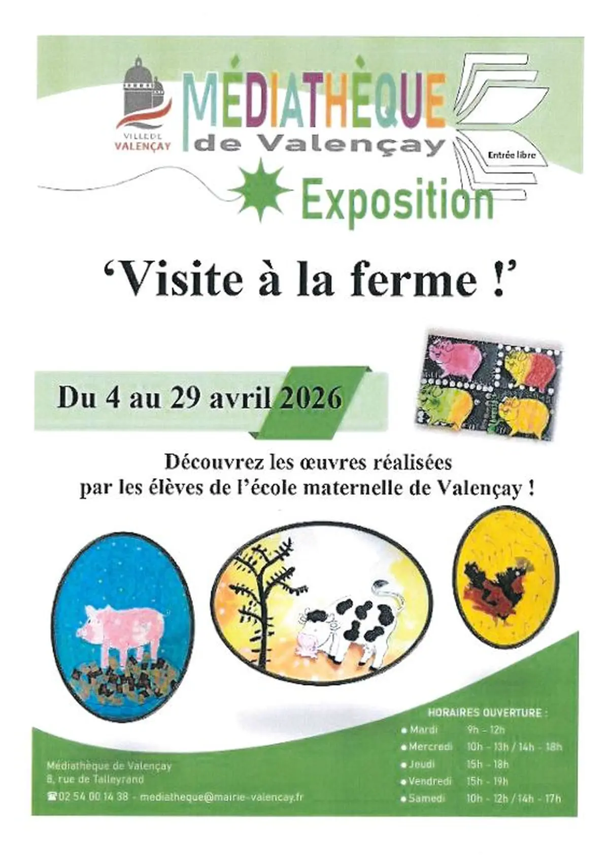 Exposition Visite à la ferme !