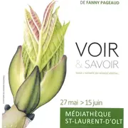 Exposition Voir & Savoir à la médiathèque