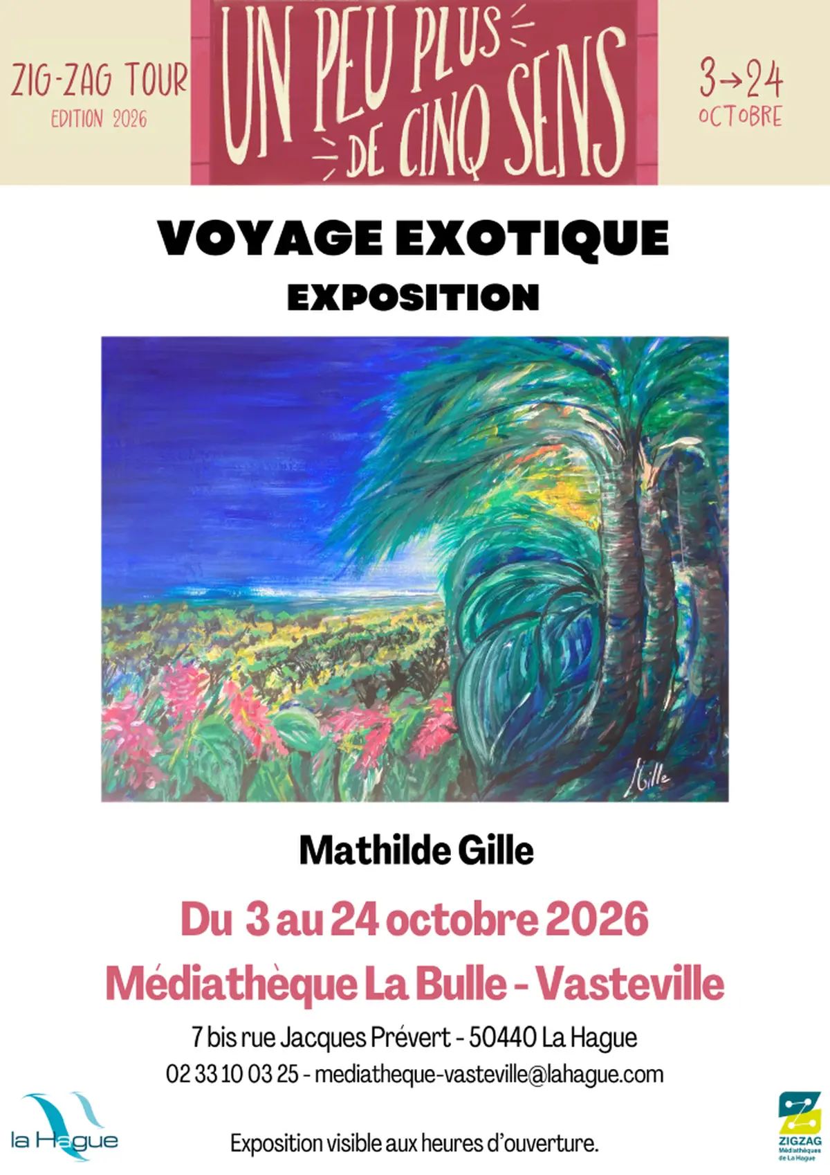 Exposition Voyage exotique
