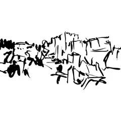 Exposition : : « Voyage graphique : Les Baux-de-Provence » Delphine Perrot