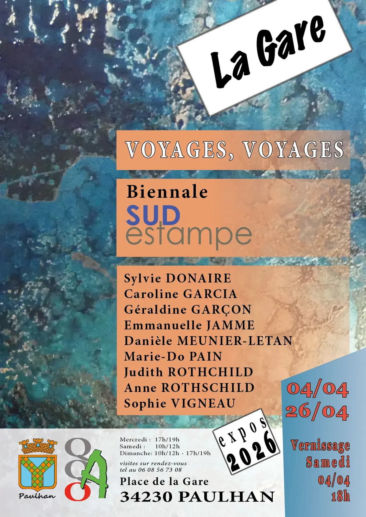 Exposition Voyages, Voyages
