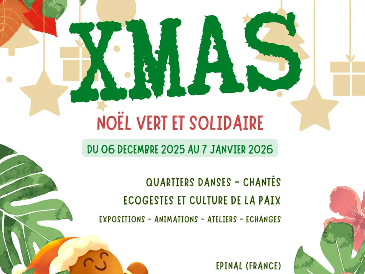 Exposition XMAS Noel Vert et Solidaire