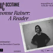 Exposition  : Yvonne Rainer, A Reader