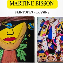 Expositions à Montard | Martine Bisson