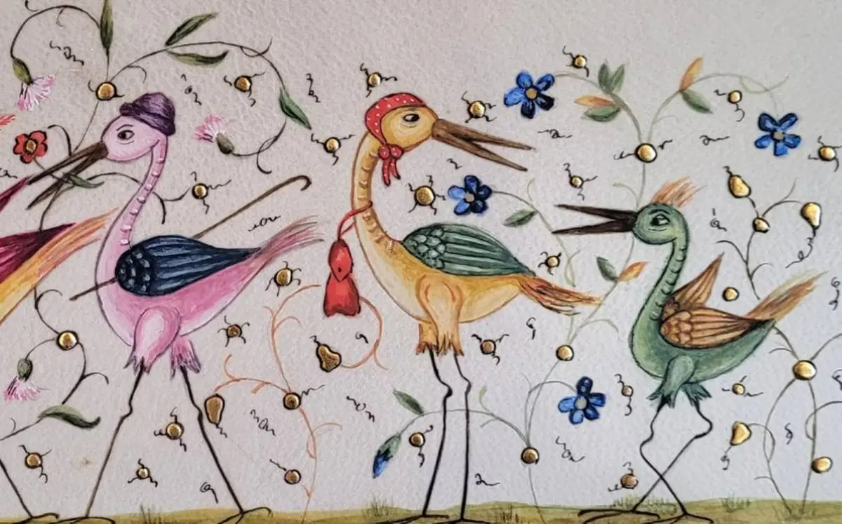 Expositions d'enluminures d'Annie Bouyer