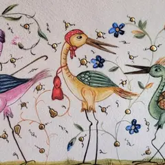 Expositions d'enluminures d'Annie Bouyer