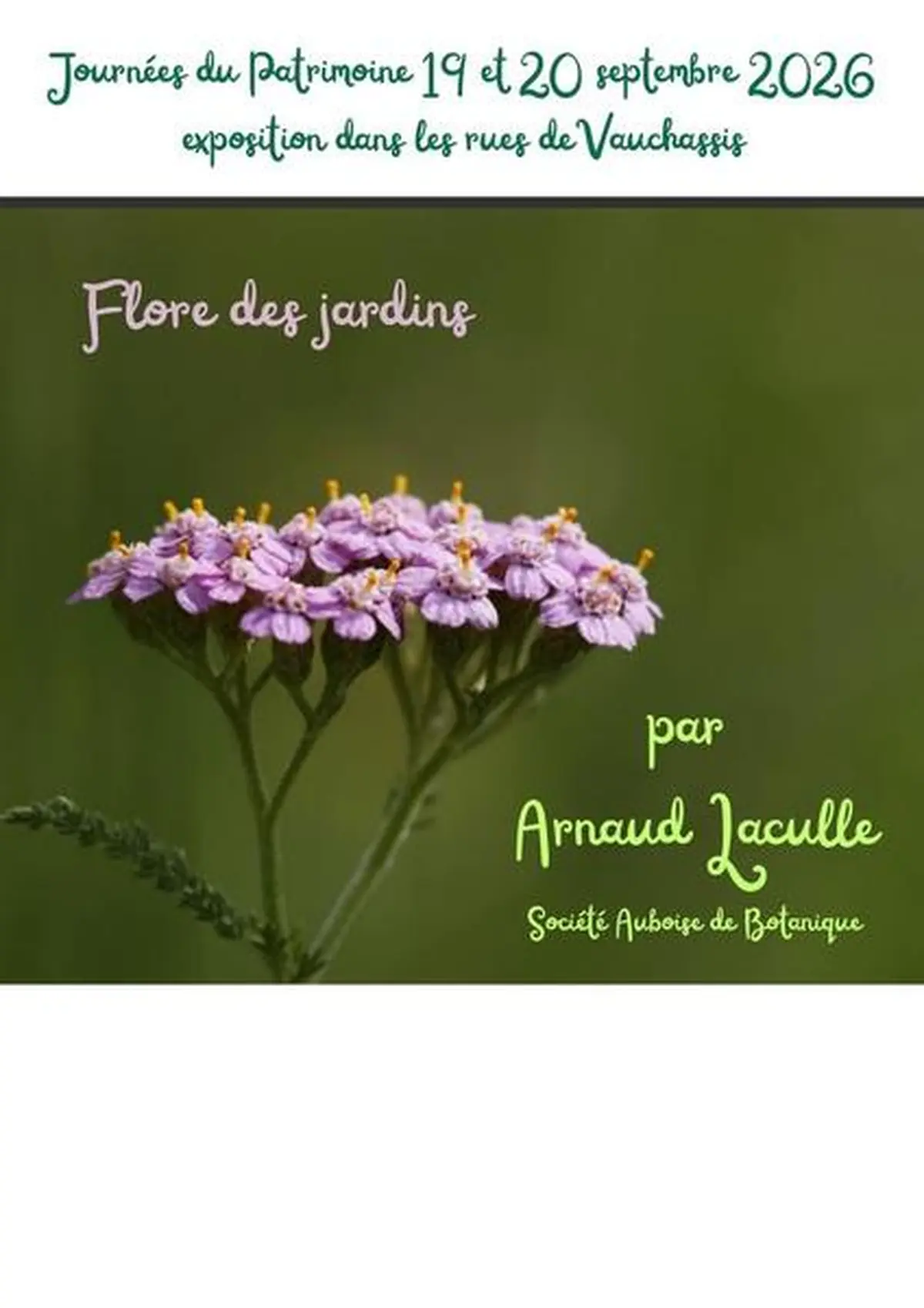 Expositions jardins nature et flore des jardins - JEP 2026