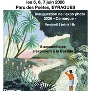 Expositions photos et aquarelles.