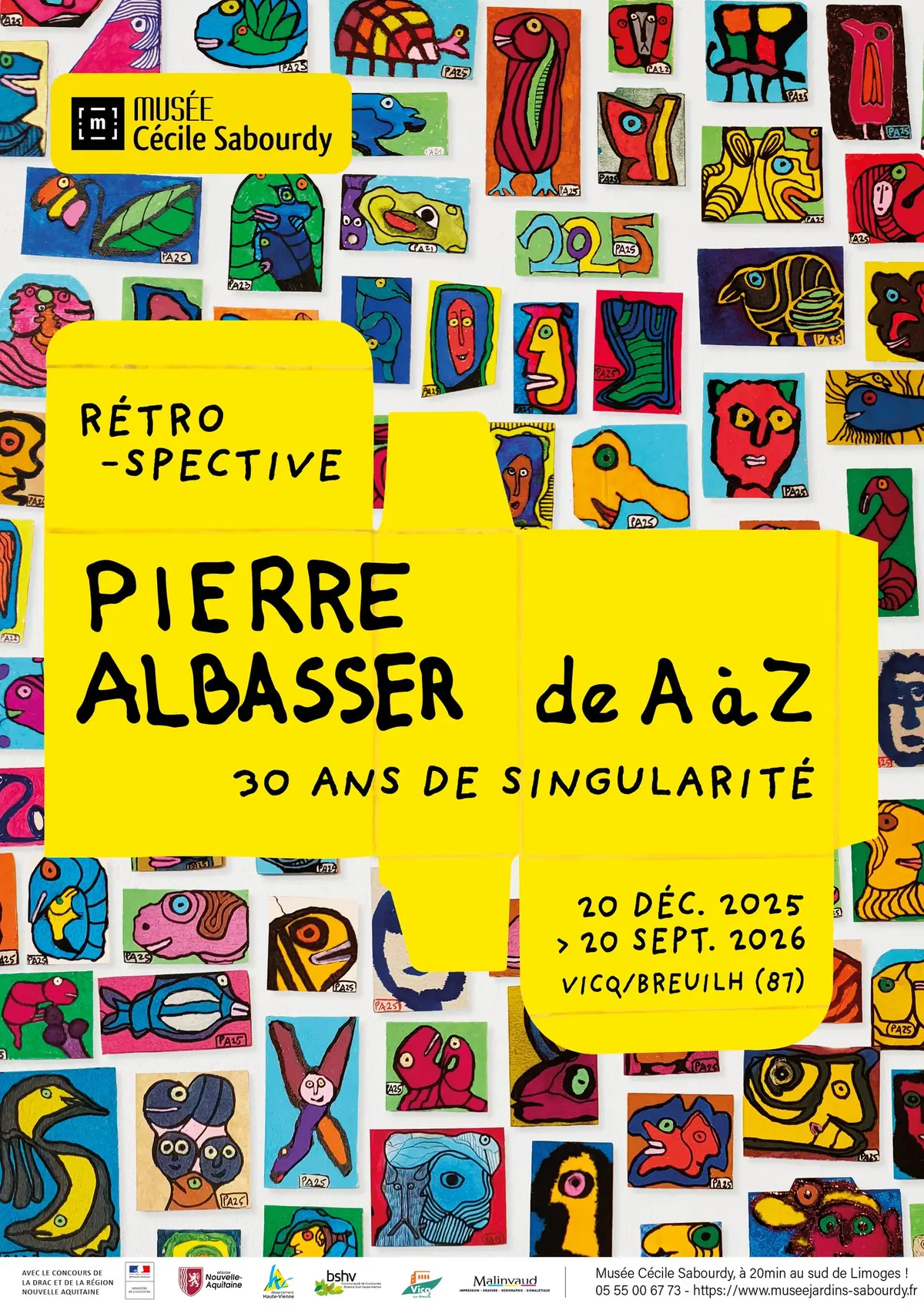 Expositions : Pierre Albasser de A à Z