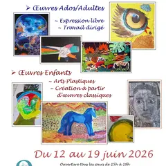 Exposotion des élèves lezarts