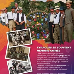 Eyragues se souvient, mémoire animée.