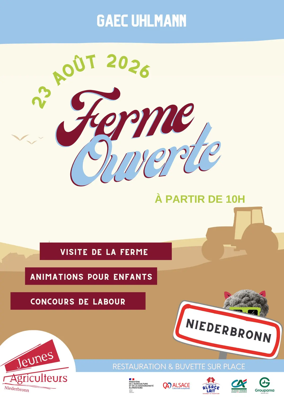Ferme ouverte