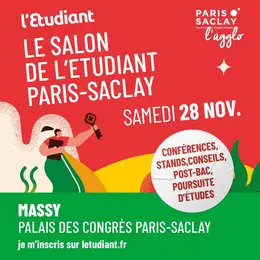 Le Salon de l'Etudiant de Paris-Saclay à Massy 2026