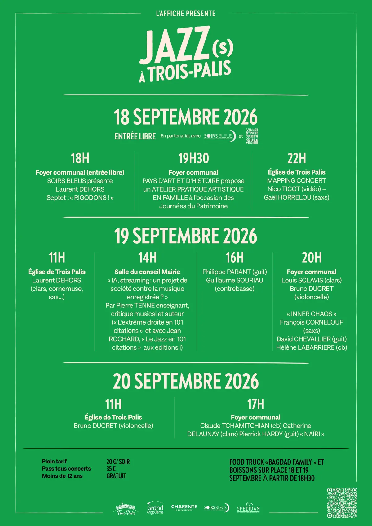 Jazz(s) à Trois Palis 2026