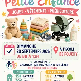 Bourse puériculture - jouets - vêtements